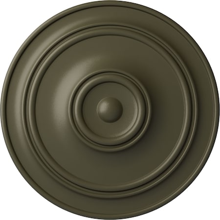 Ekena Millwork Small Classic Ceiling Medallion (Fits Canopies up to 10"), 40 1/4"OD x 3 1/8"P, Witch Hazel CM40CLWHF